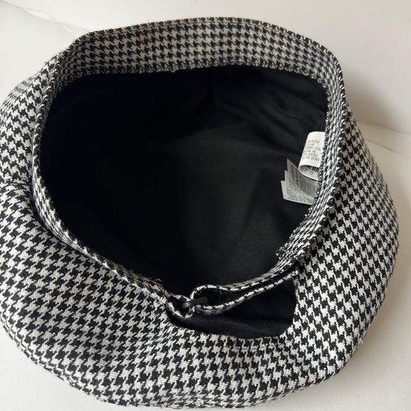 For­ev­er 21 Houndstooth Print Beret NWOT - Picture 9 of 12